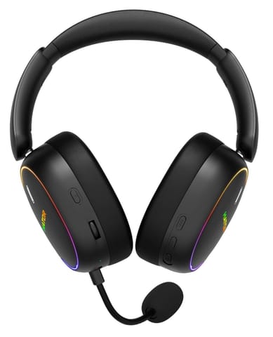 ⁨Słuchawki dla graczy Hator Phoenix 2 Wireless bezprzewodowe czarne⁩ w sklepie Wasserman.eu