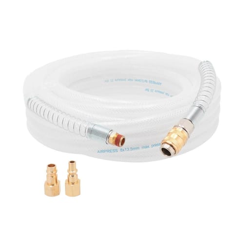 ⁨WĄŻ PNEUMATYCZNY PVC Z SZYBKOZŁĄCZAMI 8MM*10M⁩ w sklepie Wasserman.eu