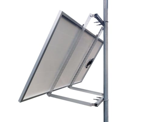 ⁨UCHWYT NA SŁUP USP-SUN-340-V2 DO PANELI FOTOWOLTAICZNYCH⁩ w sklepie Wasserman.eu