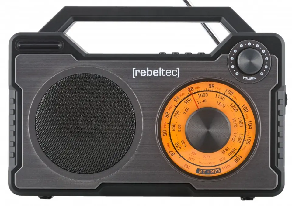 ⁨Rebeltec RODOS Portable Bluetooth player  radio FM 10W RMS⁩ at Wasserman.eu