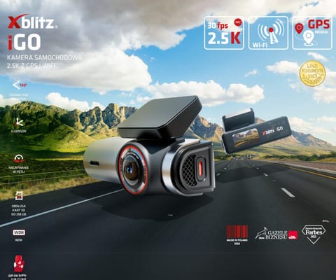 ⁨WIDEOREJESTRATOR SAMOCHODOWY XB-IGO Xblitz⁩ w sklepie Wasserman.eu