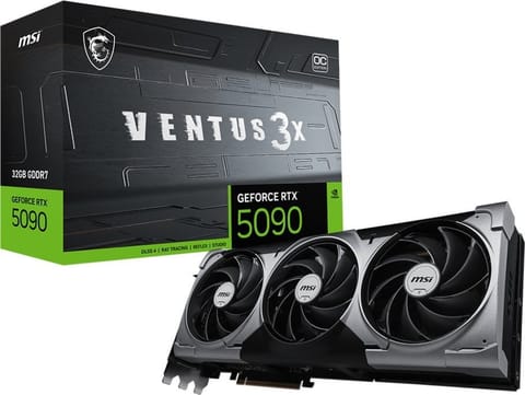 ⁨Karta graficzna MSI GeForce RTX 5090 32G VENTUS 3X OC (V530-060R)⁩ w sklepie Wasserman.eu