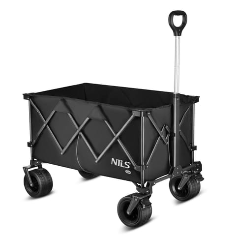 ⁨NC2604 WÓZEK CZARNY XXL 180L NILS CAMP⁩ w sklepie Wasserman.eu