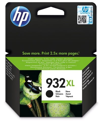 ⁨Tusz HP 932XL oryginalny wkład atramentowy czarny XL⁩ w sklepie Wasserman.eu