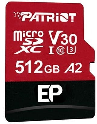 Karta pamięci PATRIOT 512 GB Karta pamięci w sklepie Wasserman.eu