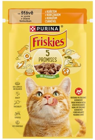 ⁨Friskies Kurczak saszetka 85g⁩ w sklepie Wasserman.eu