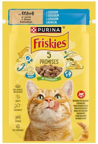 ⁨Friskies Łosoś saszetka 85g⁩ w sklepie Wasserman.eu