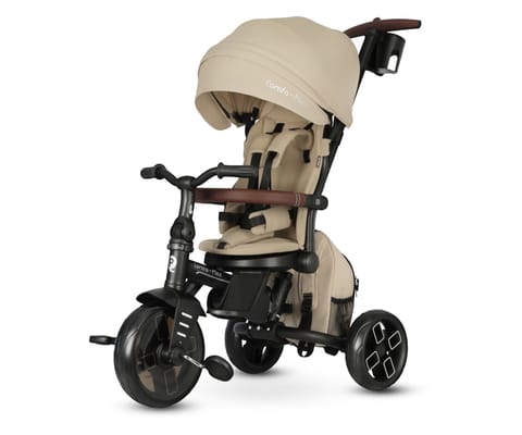 ⁨Qplay Rowerek Trójkołowy Comfo Max Beige⁩ at Wasserman.eu