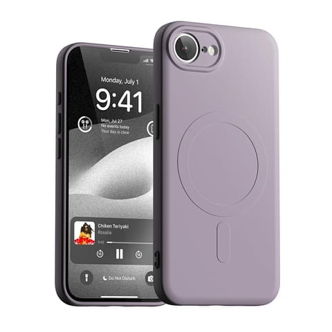⁨Etui Mercury Semi-Silicone MagSafe do    iPhone 16e lawendowy⁩ w sklepie Wasserman.eu