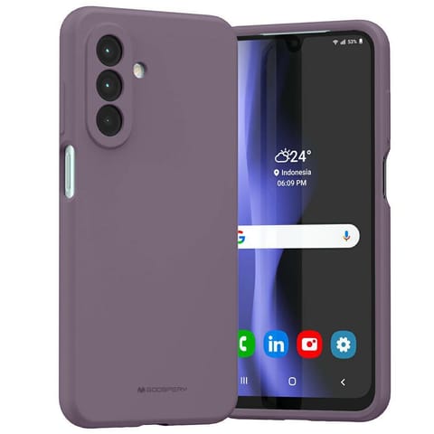⁨Etui Mercury Silicone do Samsung Galaxy  A26 fioletowy⁩ w sklepie Wasserman.eu