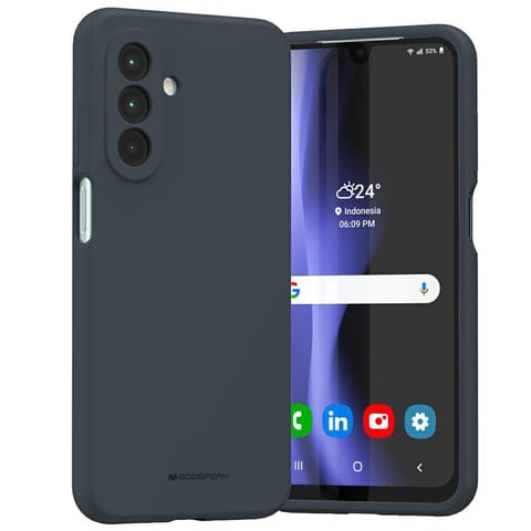 ⁨Etui Mercury Silicone do Samsung Galaxy  A26 granatowy⁩ w sklepie Wasserman.eu