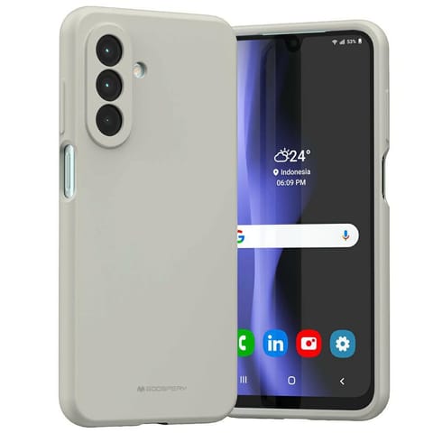 ⁨Etui Mercury Silicone do Samsung Galaxy  A26 kamienny⁩ w sklepie Wasserman.eu