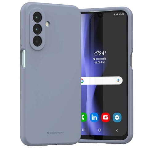 ⁨Etui Mercury Silicone do Samsung Galaxy  A26 lawendowy⁩ w sklepie Wasserman.eu