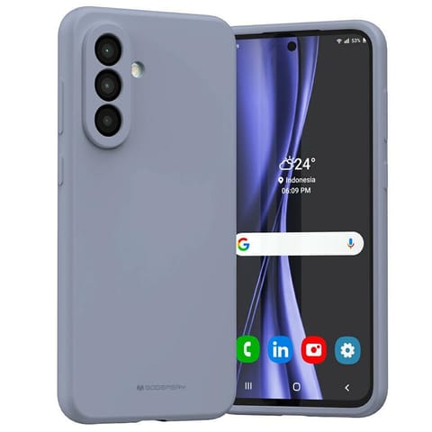 ⁨Etui Mercury Silicone do Samsung Galaxy  A56 lawendowy⁩ w sklepie Wasserman.eu