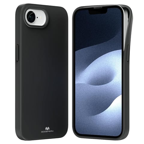 ⁨Etui Mercury Soft do iPhone 16e czarny⁩ w sklepie Wasserman.eu