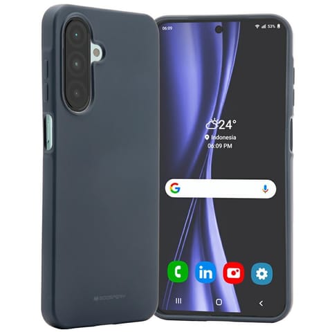 ⁨Etui Mercury Soft do Samsung Galaxy A26  granatowy⁩ w sklepie Wasserman.eu