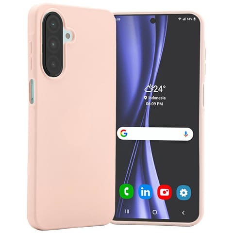 ⁨Etui Mercury Soft do Samsung Galaxy A26  różowo-piaskowy⁩ w sklepie Wasserman.eu