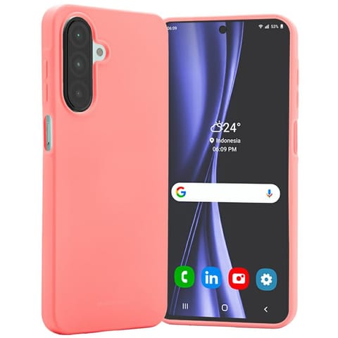 ⁨Etui Mercury Soft do Samsung Galaxy A26  różowy⁩ w sklepie Wasserman.eu
