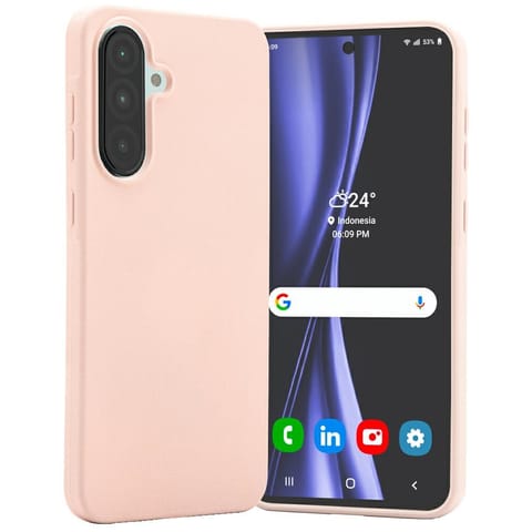 ⁨Etui Mercury Soft do Samsung Galaxy A36  różowo-piaskowy⁩ w sklepie Wasserman.eu