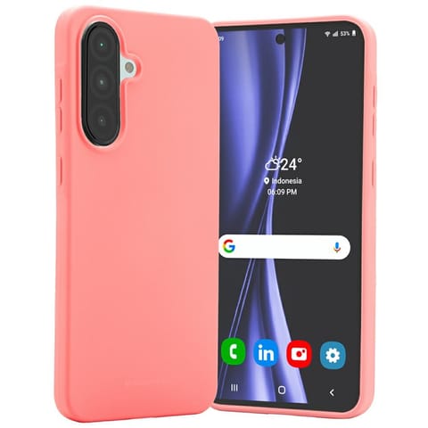 ⁨Etui Mercury Soft do Samsung Galaxy A36  różowy⁩ w sklepie Wasserman.eu