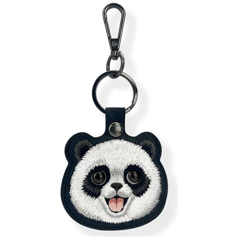 ⁨Etui na lokalizator / brelok Nimmy New   Big Eyed Pet 2.0 Panda czarny⁩ w sklepie Wasserman.eu