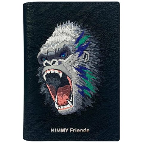 ⁨Etui na paszport Nimmy portfel Raptor    Gorilla czarny⁩ w sklepie Wasserman.eu