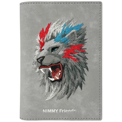 ⁨Etui na paszport Nimmy portfel Raptor    Lion szary⁩ w sklepie Wasserman.eu