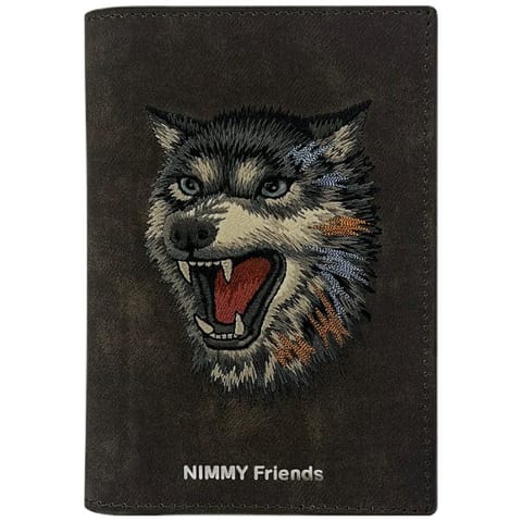 ⁨Etui na paszport Nimmy portfel Raptor    Wolf brązowy⁩ w sklepie Wasserman.eu