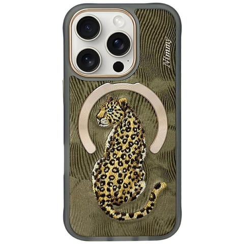 ⁨Etui Nimmy Magnetic Fantasy Animal       MagSafe do iPhone 16 Pro złoty⁩ w sklepie Wasserman.eu