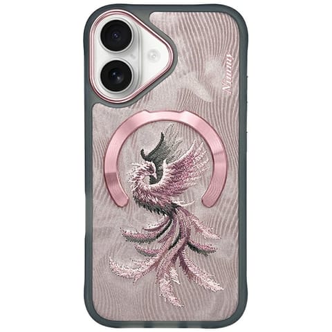 ⁨Etui Nimmy Magnetic Fantasy Animal       MagSafe do iPhone 16 różowo złoty⁩ w sklepie Wasserman.eu