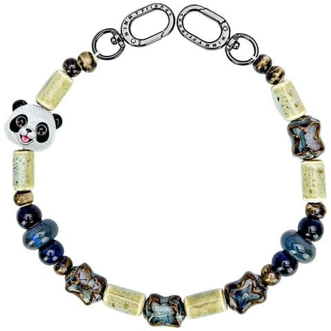 ⁨Zawieszka na torebkę handstrap Nimmy New Big Eye Cute Pets 2.0 czarny⁩ w sklepie Wasserman.eu