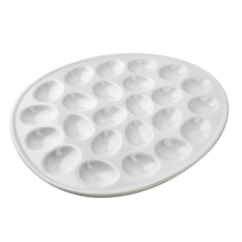 ⁨BASIC Talerz na jajka 24szt 35x28cm⁩ w sklepie Wasserman.eu
