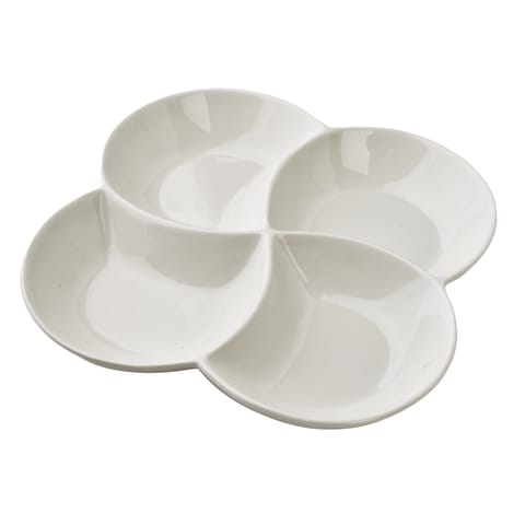 ⁨BASIC Naczynie 4 dzielne 22x22x3cm⁩ w sklepie Wasserman.eu