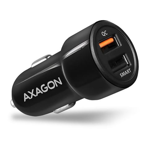⁨AXAGON PWC-QC5 31W car charger 2x port USB-A⁩ at Wasserman.eu