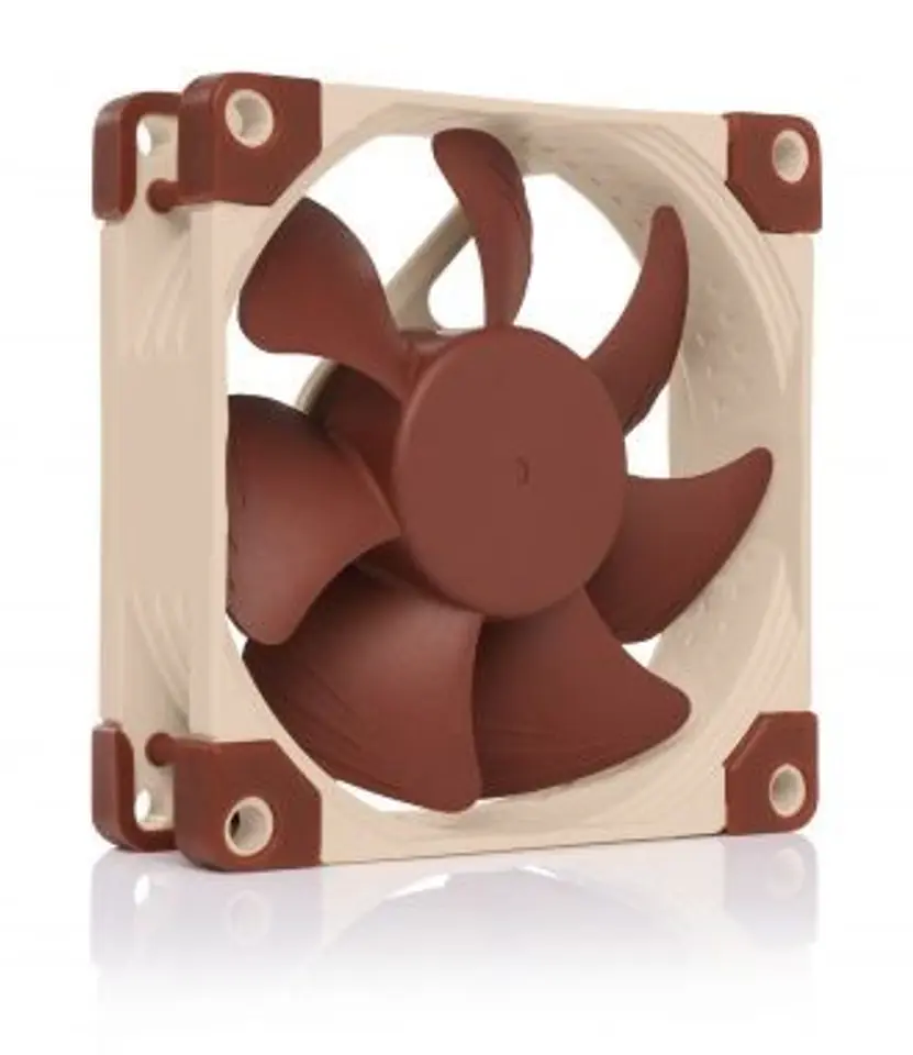 ⁨Noctua NOC-NF-A8-FLX computer cooling component Computer case Fan 8 cm Beige, Brown 1 pc(s)⁩ at Wasserman.eu