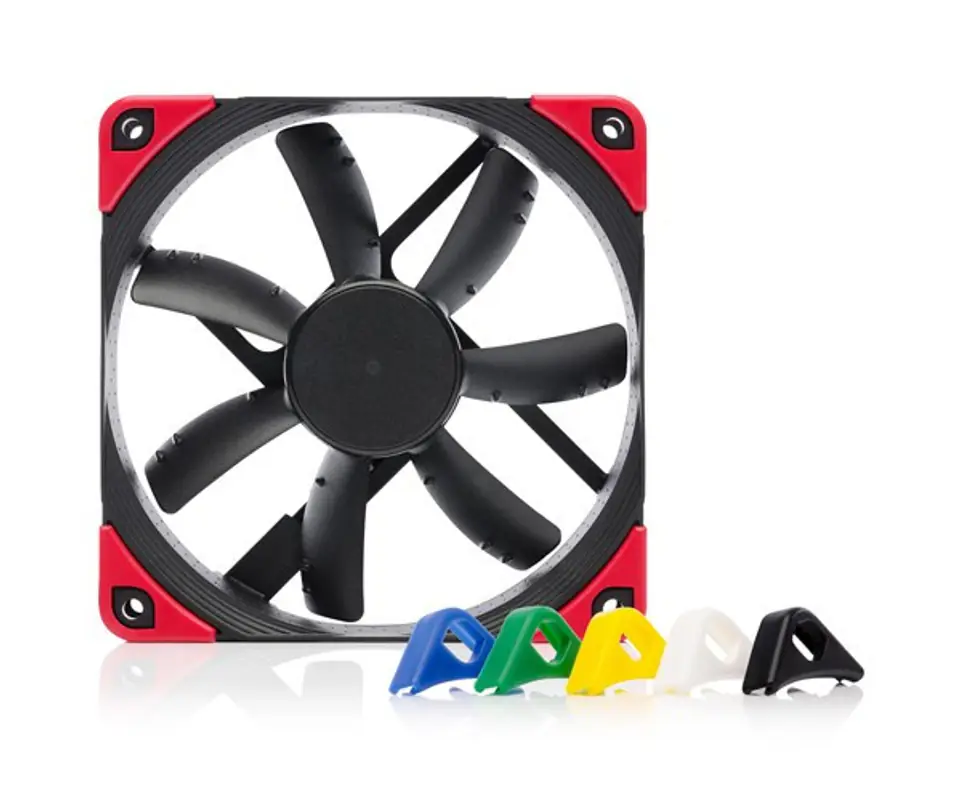 ⁨Noctua NF-S12A PWM chromax.black.swap Computer case Fan 12 cm 1 pc(s)⁩ at Wasserman.eu