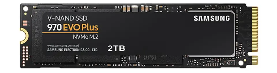 ⁨Dysk Samsung 970 EVO Plus MZ-V7S2T0BW (2 TB ; M.2; PCIe NVMe 3.0 x4)⁩ w sklepie Wasserman.eu