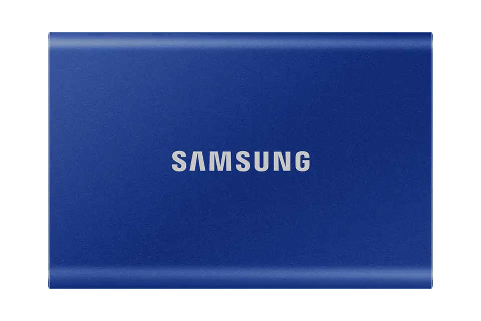 ⁨Dysk Samsung SSD T7 Portable 2TB MU-PC2T0H/WW niebieski⁩ w sklepie Wasserman.eu