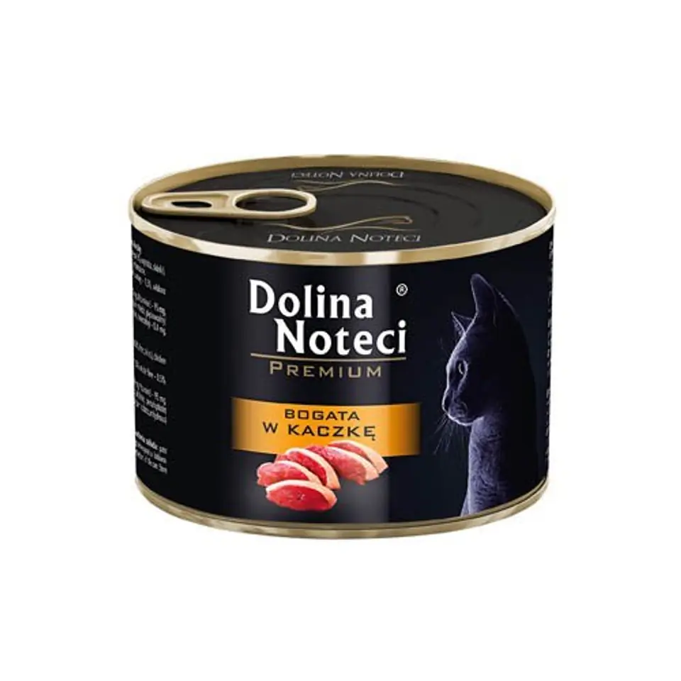 ⁨DOLINA NOTECI Premium bogata w kaczkę - mokra karma dla kota - 185g⁩ w sklepie Wasserman.eu