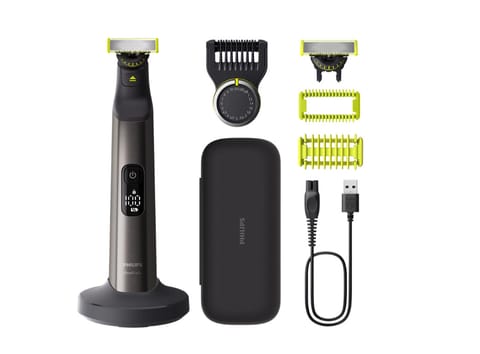 ⁨Philips | Hair trimmer, Face and Body | QP6652/61 OneBlade Pro 360 | Cordless | Wet & Dry | Number of length steps 20 | Grey/Bla⁩ w sklepie Wasserman.eu