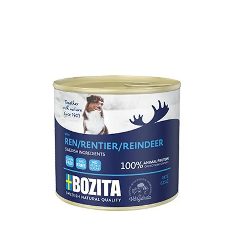 ⁨BOZITA Paté Reindeer - puszka 625g⁩ w sklepie Wasserman.eu