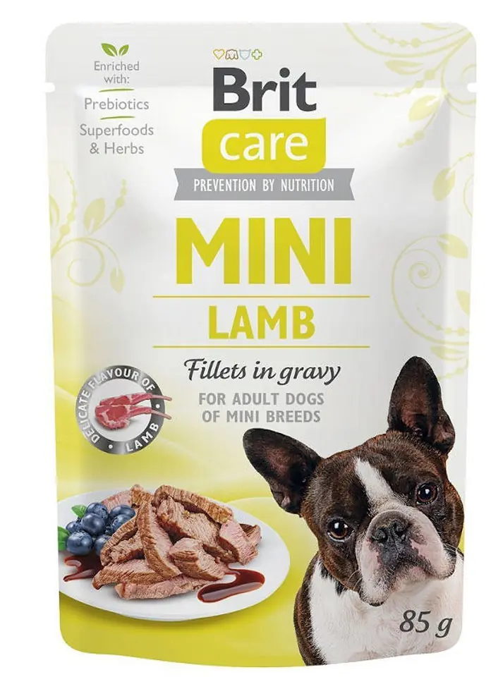 ⁨BRIT CARE MINI POUCH LAMB SASZETKA 85 G⁩ w sklepie Wasserman.eu