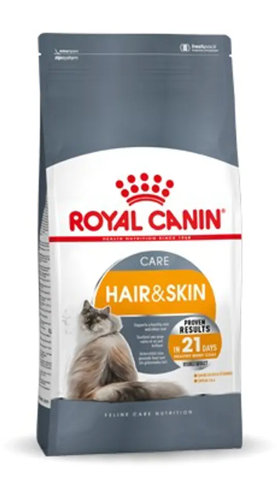 ⁨ROYAL CANIN FCN Hair&Skin Care - sucha karma dla kota dorosłego - 10 kg⁩ w sklepie Wasserman.eu