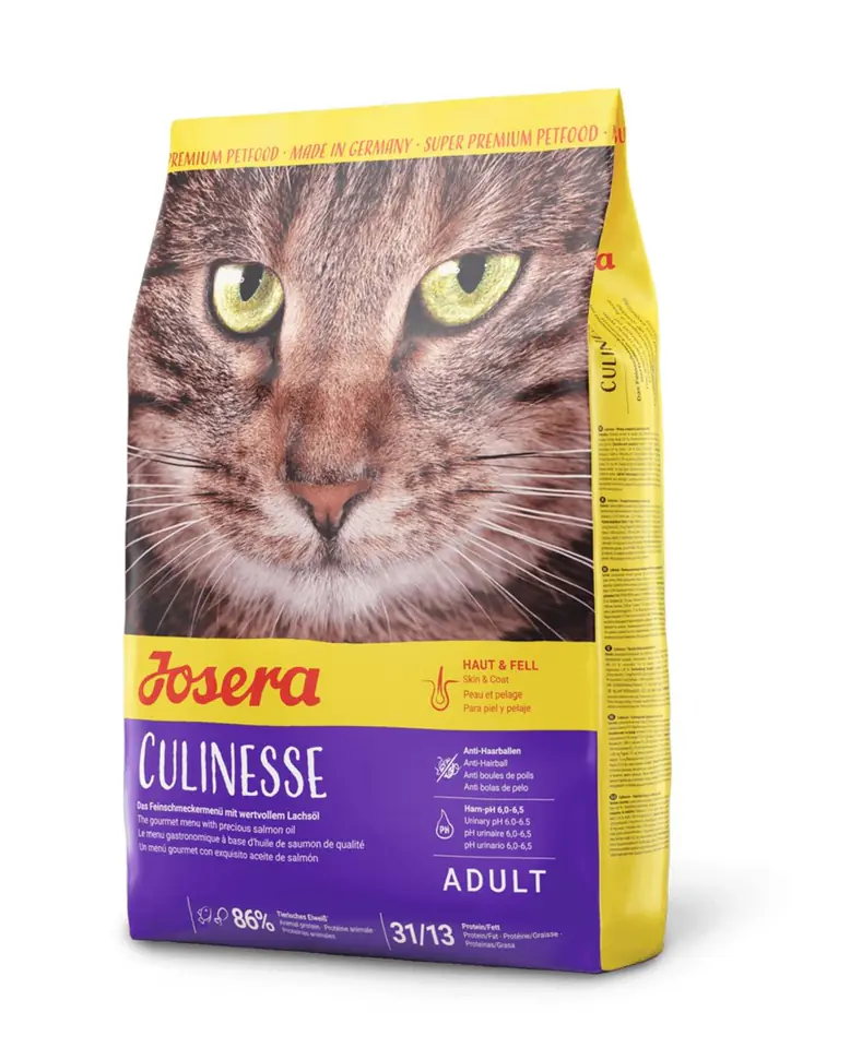 ⁨Josera Culinesse cats dry food 2 kg Adult Poultry, Salmon⁩ at Wasserman.eu