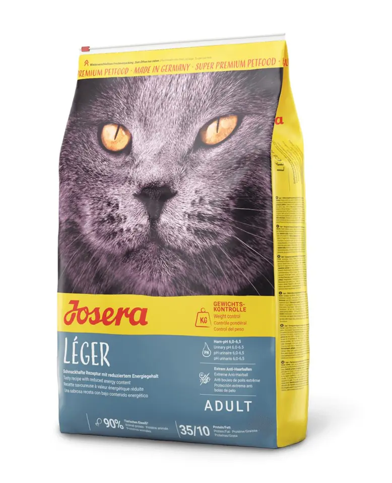 ⁨Josera LÉGER cats dry food 10 kg Adult Poultry⁩ at Wasserman.eu