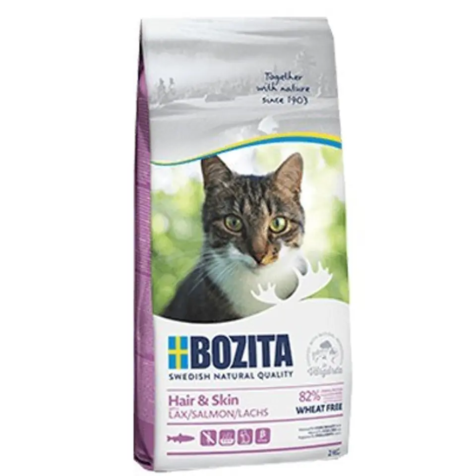 ⁨Bozita - Hair & Skin Wheat free Salmon  2 kg⁩ at Wasserman.eu