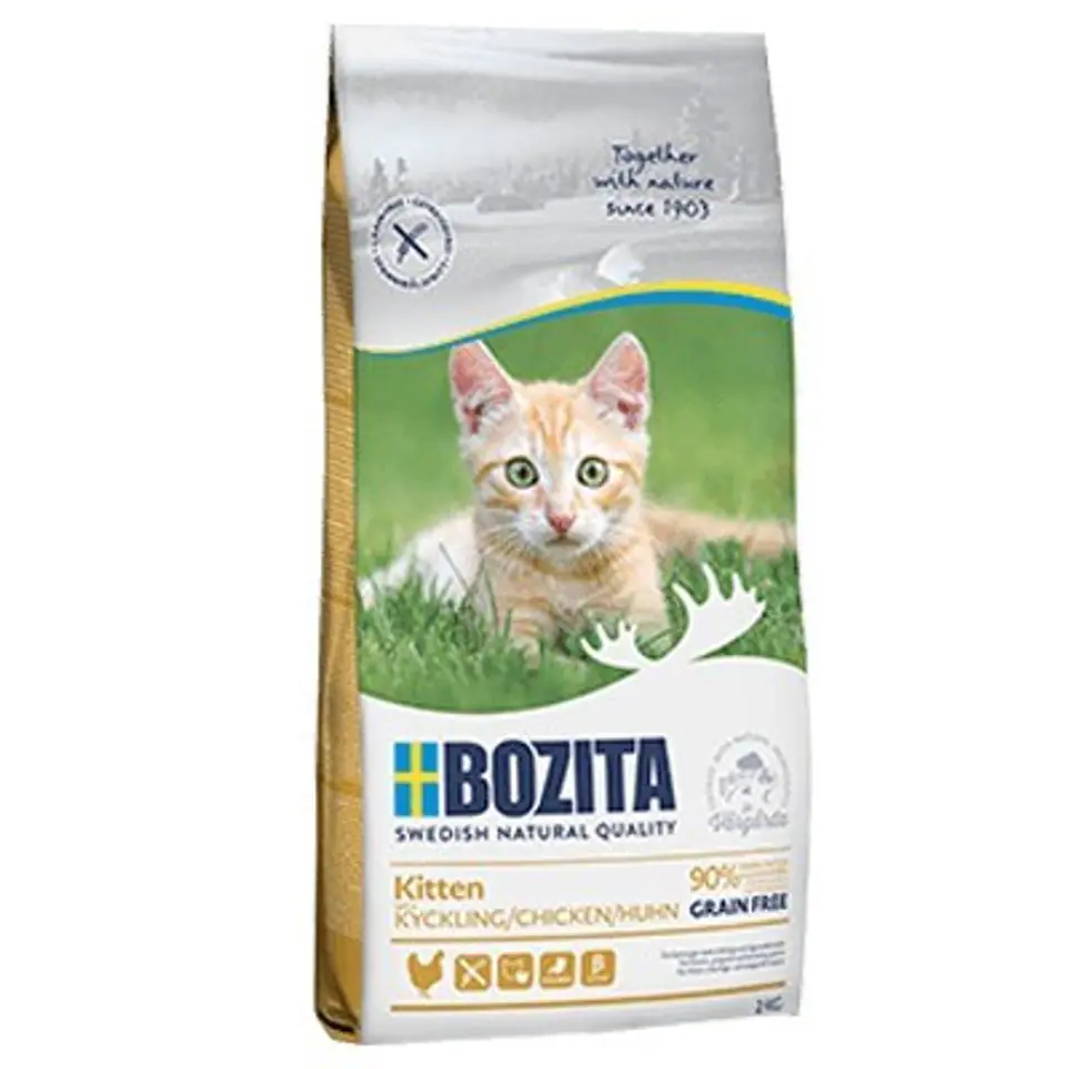 ⁨Bozita - Kitten Grain free Chicken  2 kg⁩ at Wasserman.eu