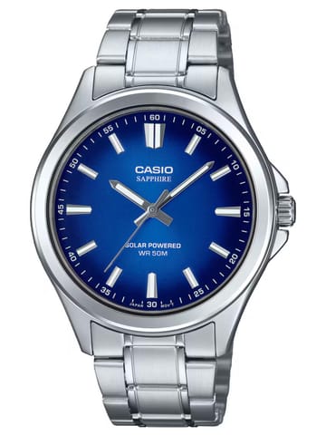 ⁨ZEGAREK MĘSKI CASIO MTS-RS100D-2A SZAFIR SOLAR + BOX⁩ w sklepie Wasserman.eu