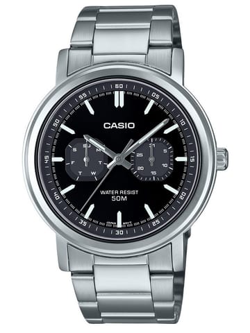 ⁨ZEGAREK MĘSKI CASIO MTP-E335D-1E (zd274a) + BOX⁩ w sklepie Wasserman.eu