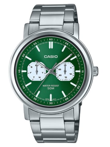 ⁨ZEGAREK MĘSKI CASIO MTP-E335D-3E (zd274c) + BOX⁩ w sklepie Wasserman.eu